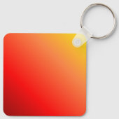 熱帯の夏(赤 – オレンジ – 黄色のグラデーション)ケッチ キーホルダー (裏面)