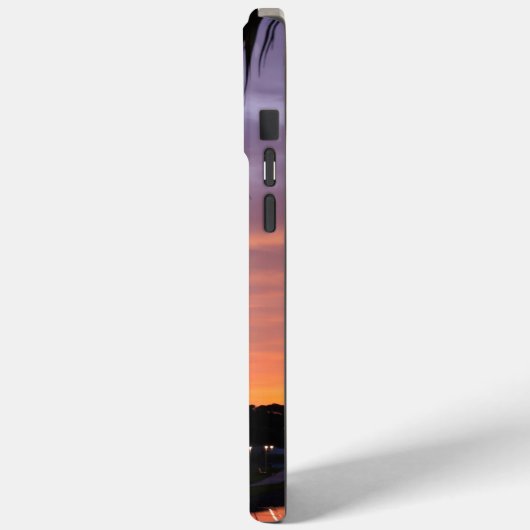 熱帯の夕日に見られるかわいいリス Case-Mate iPhoneケース (裏面 / 左)