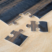 熱帯の夕日 ジグソーパズル (側面)