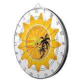 熱帯の夕日 ダーツボード (正面右)