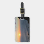 熱帯の夕日 ラゲッジタグ (正面縦)