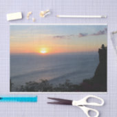 熱帯の夕日 薄葉紙 (クラフト)