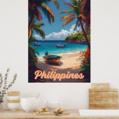 熱帯の夢：フィリピンヴィンテージ ポスター (キッチン)