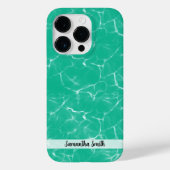 熱帯の太陽とクリスタ澄んルグリーンの水ケース – M Case-Mate iPhoneケース (裏面)