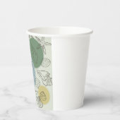 熱帯の季節風のビーチ 紙コップ (左)