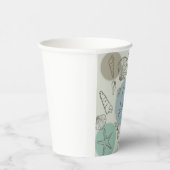 熱帯の季節風のビーチ 紙コップ (右)