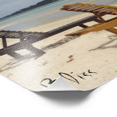 熱帯の島の至福 フォトプリント            (角)