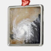 熱帯の嵐3の北インディアンOce メタルオーナメント (左)