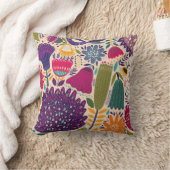 熱帯の庭。春収集  クッション (ブランケット)