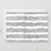 熱帯の性別は、招待状の緑の灰色を明らかにする 招待状 (裏面)