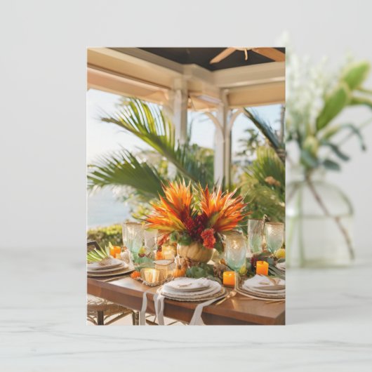 熱帯の感謝祭 シーズンカード (スタンド正面)