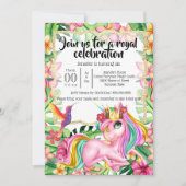 熱帯の森の島の王女 招待状 (正面)