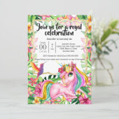 熱帯の森の島の王女 招待状 (スタンド正面)