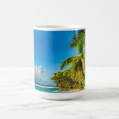 熱帯の楽園。 モーフィングマグカップ (中央)