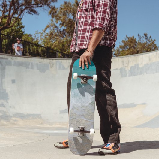 熱帯の海岸線#1の#ocean #wall #art スケートボード (室外2)