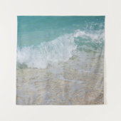 熱帯の海岸線#1の#ocean #wall #art タペストリー (正面)
