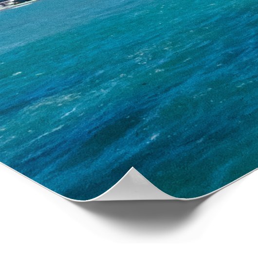 熱帯の海 ポスター (角)