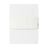 熱帯の目的地 招待状ベリーバンド (裏面例)