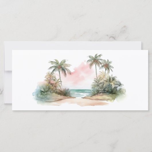 熱帯の目的地 |搭乗パス日付を保存 (裏面)