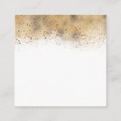 熱帯の緑の赤ちゃんシャワーおむつラッフル エンクロージャーカード (裏面)