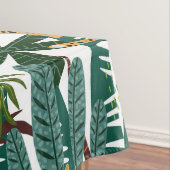 熱帯の緑豊かなジャングルに生息するヒョウ葉ヒョウ テーブルクロス (インサイチュ)