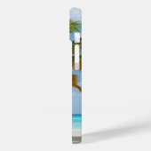 熱帯の美しいヤシの木ビーチ Case-Mate iPhoneケース (裏面 / 左)