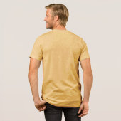 熱帯の至福を受け入れる：皮肉なレトロ トライブレンドＴシャツ (フル背面)