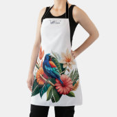 熱帯の至福：フローラ鮮やかーの融合 エプロン (インサイチュ)