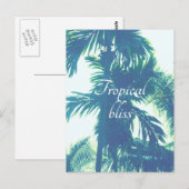 熱帯の至福 ポストカード (正面/裏面)