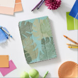 熱帯の色あせ葉た iPad PROカバー<br><div class="desc">ジェイド・レノ葉ロンによる「暗くなった熱帯II」。薄暗いデザインで熱帯葉ののコレクション。</div>
