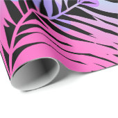 熱帯の色のヤシ ラッピングペーパー (ロールコーナー)