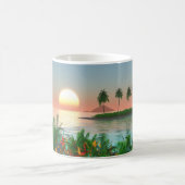 熱帯の色 コーヒーマグカップ (中央)