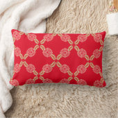 熱帯の花とシダ可逆的装飾用クッション ランバークッション (ブランケット)