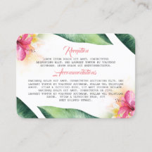 熱帯の花とヤシ葉のビーチ結婚式