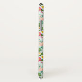 熱帯の花と鳥|イニシャル Case-Mate iPhoneケース (裏面/右)