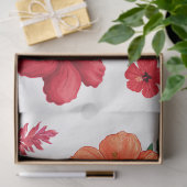 熱帯の花の切り離し 薄葉紙 (ギフト)