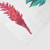 熱帯の花の切り離し 薄葉紙 (詳細)