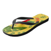 熱帯の花の背景10 ビーチサンダル (アングル)