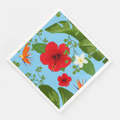 熱帯の花の背景12 (コーナー)