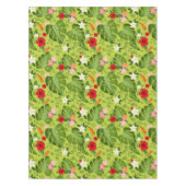 熱帯の花の背景5 テーブルクロス (正面)