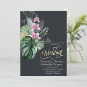 熱帯の花ダーク結婚ズ 招待状 (スタンド正面)