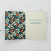 熱帯の花ハッピーマザーズデイ3写真 カード (内部)