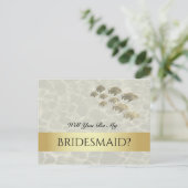 熱帯の花嫁プロポーザル・カード ポストカード (スタンド正面)