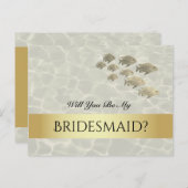 熱帯の花嫁プロポーザル・カード ポストカード (正面/裏面)