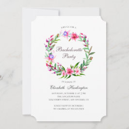 熱帯の花宛先バチェロレッテ 招待状