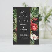 熱帯の花離れと暗色結婚の セーブザデート (スタンド正面)