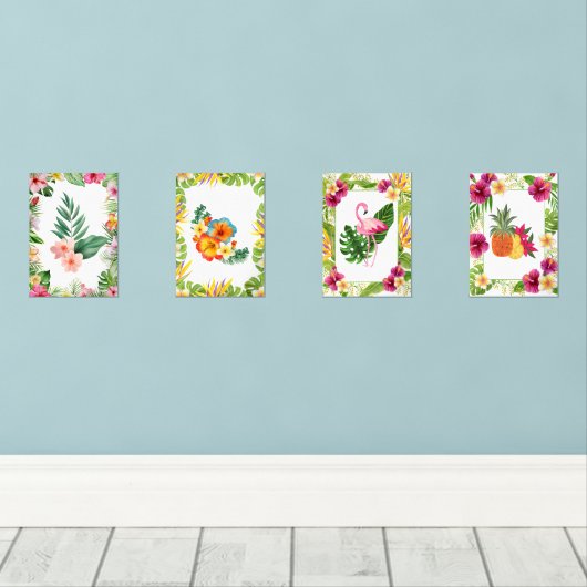 熱帯の花 (ウッドフロア)