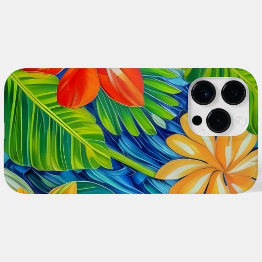 熱帯の花2 Case-Mate iPhoneケース (裏面 (横))