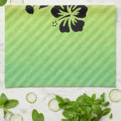 熱帯の花 キッチンタオル (折り畳み)