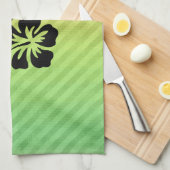 熱帯の花 キッチンタオル (四つ折り)